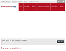 Tablet Screenshot of internationalhoteltelford.com